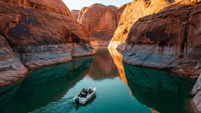 How to get to Rainbow Bridge by boat on Lake Powell